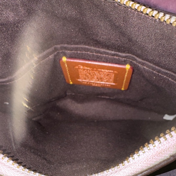 Coach Cream Crossbody Bag with Mickey Mouse Patch - Picture 14 of 16